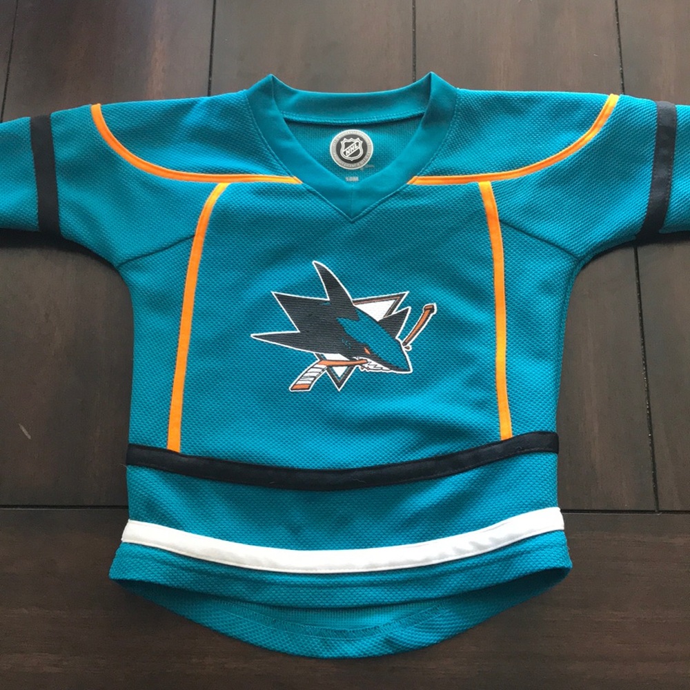 18M San Jose Shark Jersey